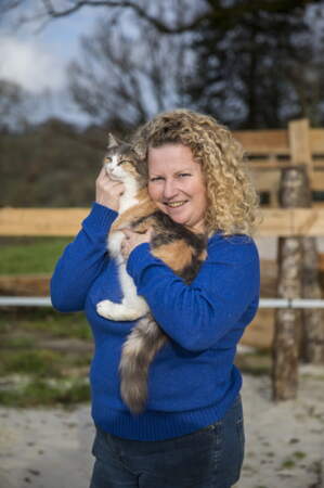 Karène a 51 ans et est éleveuse de chevaux en Bretagne.