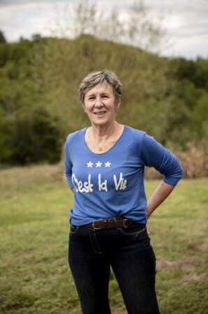 Marie-Christine, 63 ans, est la plus âgée des candidates. C’est sa sœur qui l’a inscrite à "L’amour est dans le pré".