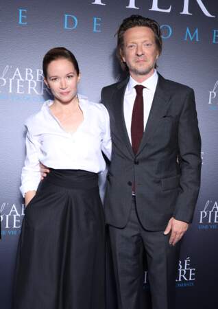 L'actrice Chloé Stefani était aux côtés du réalisateur du film Frédéric Tellier